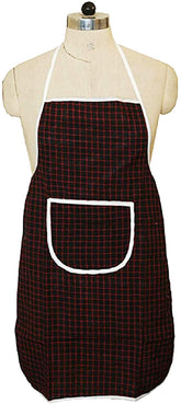 Kuber Industries Apron For Men And Woman|Waterproof Apron For Kitchen|Designer Front Pocket|Adjustable Neck strap & Waist Belt|Unisex Size Standard|MULTI